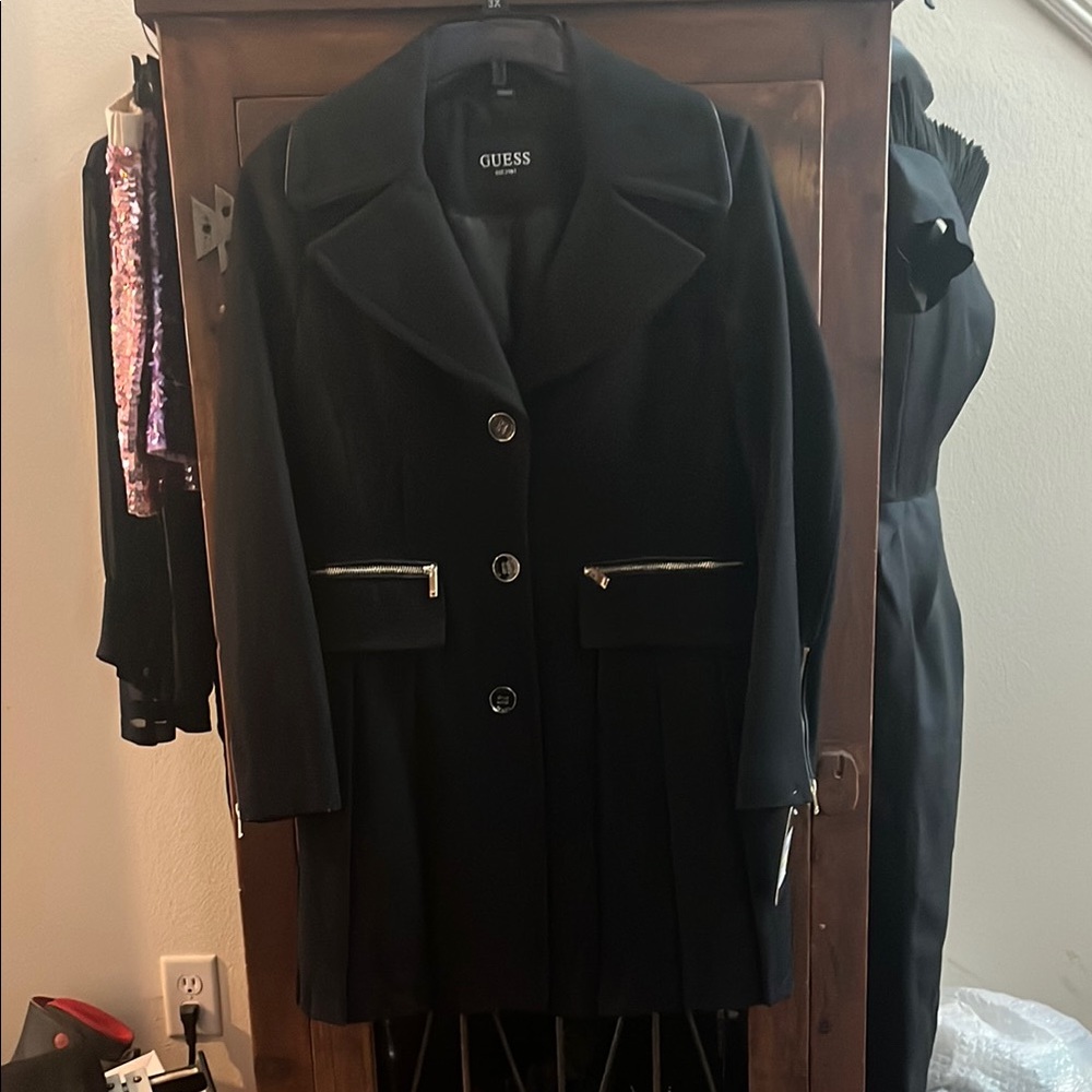GUESS Black Women's Coat
